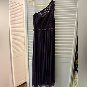 David’s bridal bridesmaid dress